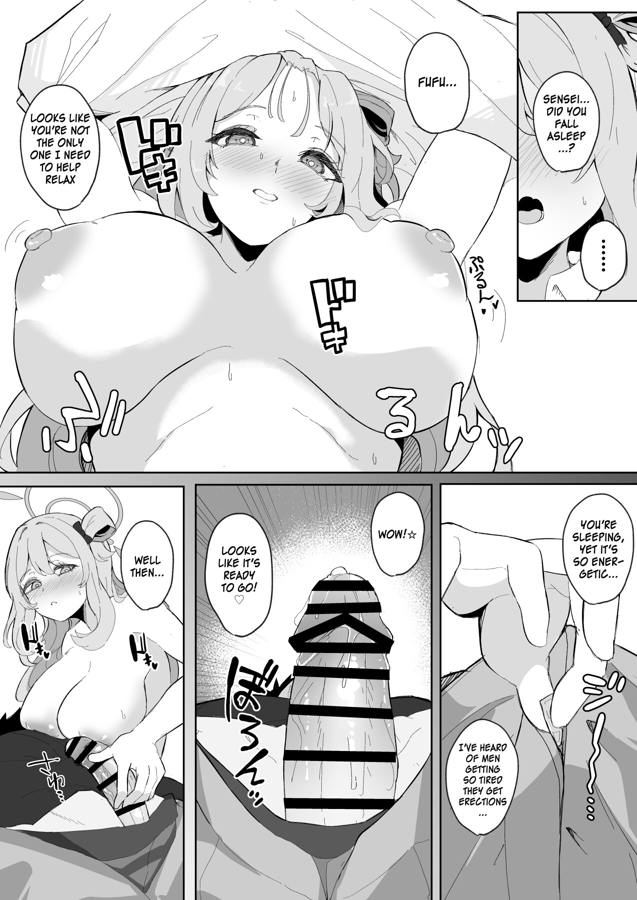 Hentai Manga Comic-You must be tired, Sensei-Read-4